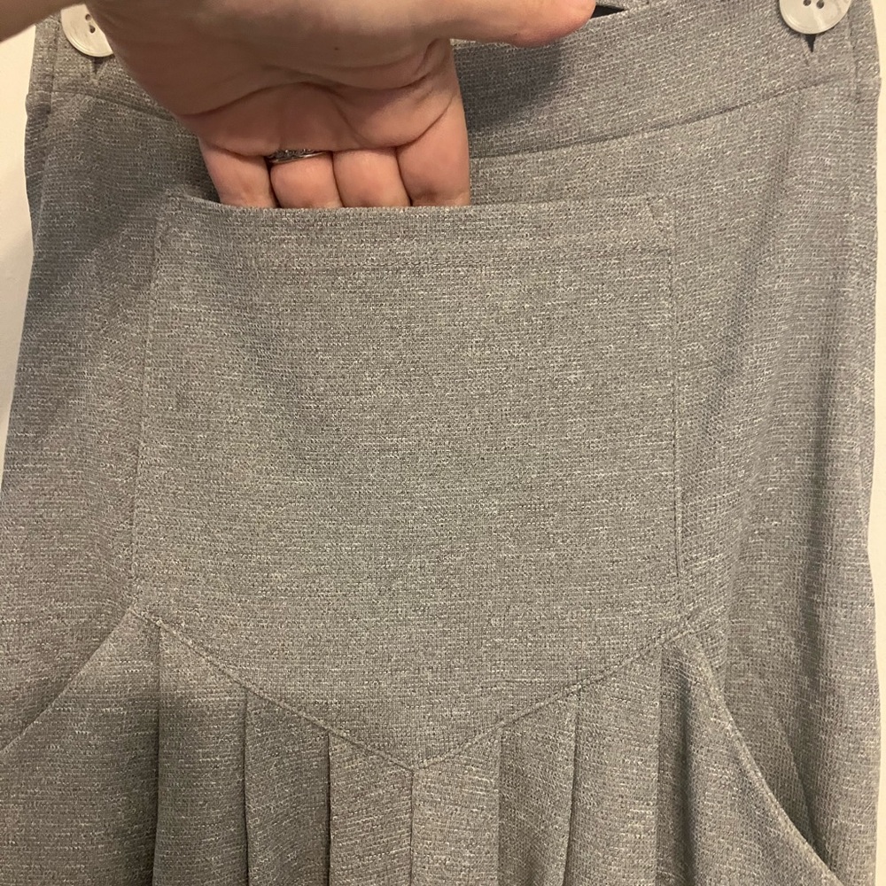 Halara wide leg Adjustable Strap Button Multiple Pocket Overalls grey small - Picture 14 of 15